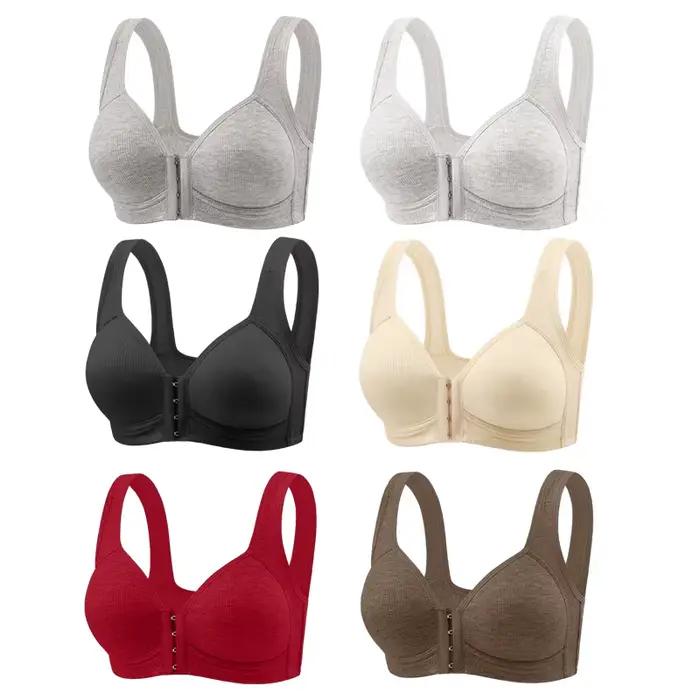 Soutien-gorge à fermeture frontale sans fil pour femmes