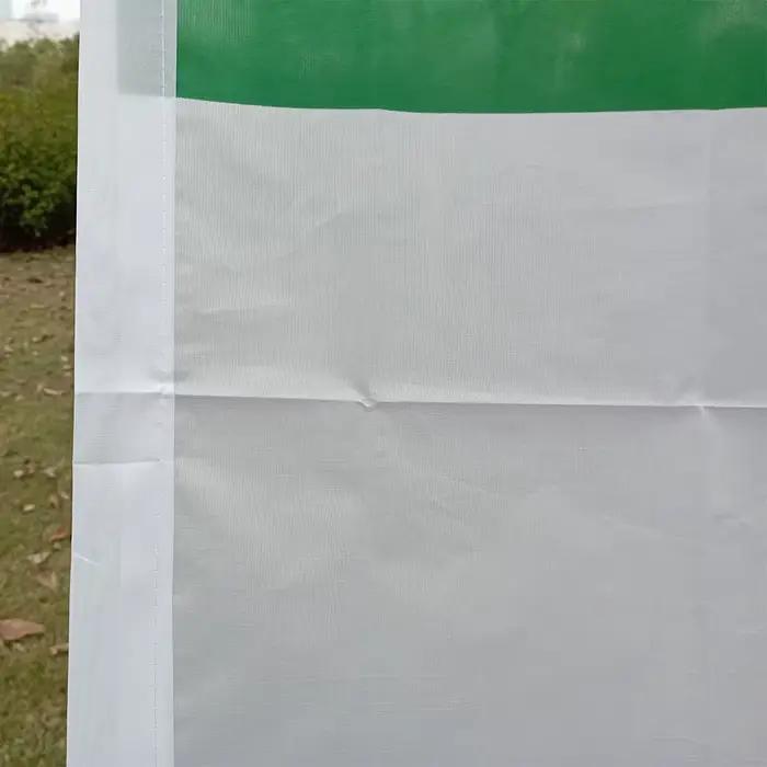 Drapeau de la Syrie Aerlxemrbrae 90x150cm, drapeau de la République arabe syrienne, drapeau à trois étoiles syrien, bannière suspendue pour décoration de la maison