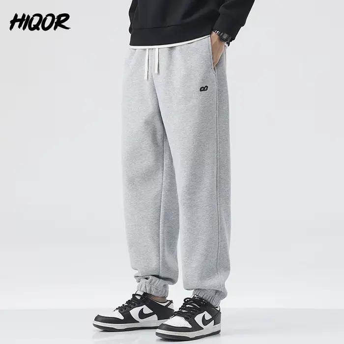Pantalon de survêtement ample et droit pour hommes, vêtements de travail décontractés, américain, marque de mode, jambes larges, polyvalent, automne