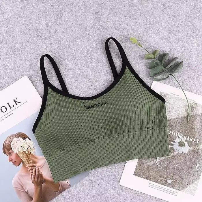 Nouveau soutien-gorge de sport pour femmes Gym Sexy haut court