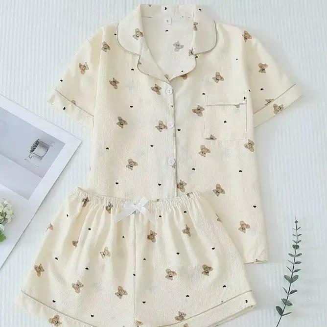 Pyjama pour femmes, ensemble 2 pièces