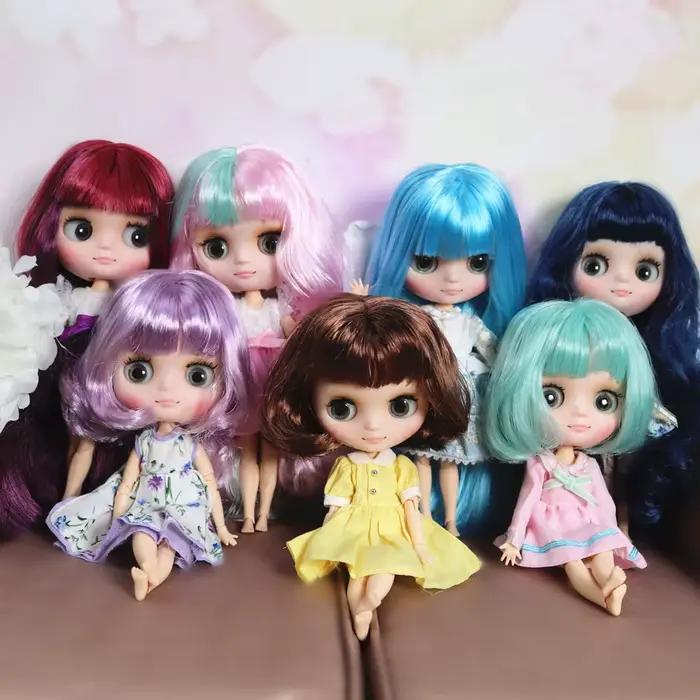 Poupée DBS Middie Blyth 20 cm, corps articulé nu avec geste de la main, 1/8 BJD