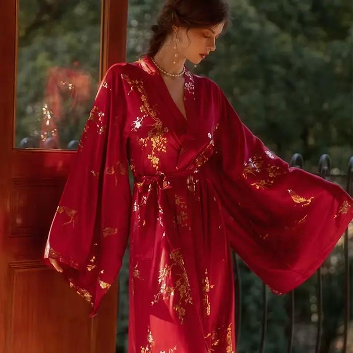 Robe Kimono de Luxe pour Femme