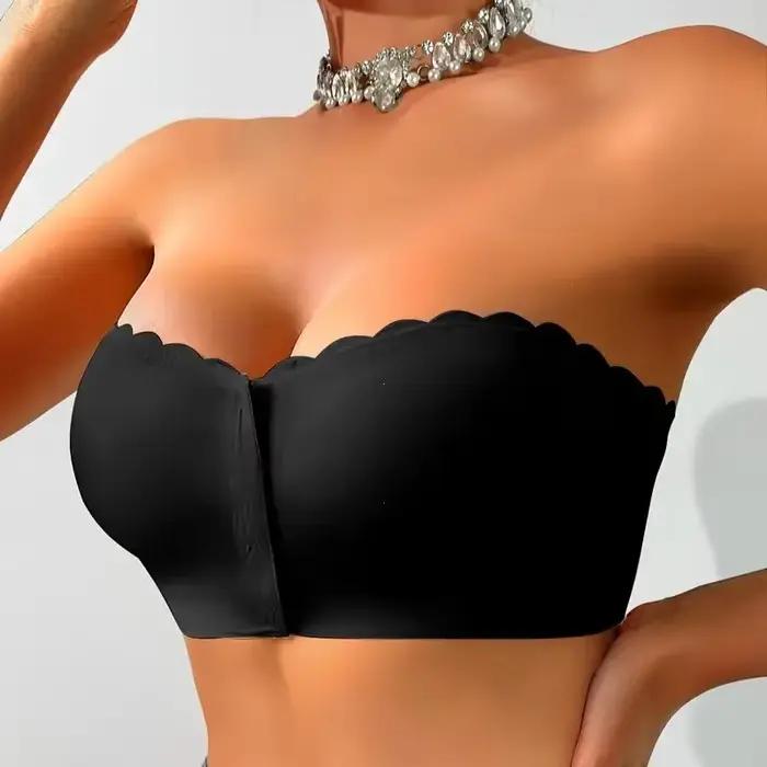 Soutien-gorge à boutons avant