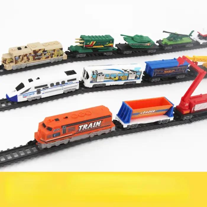 Modèle de wagon de train à grande vitesse, ensemble de montage DIY, pièces de scène, accessoires, jouet cadeau