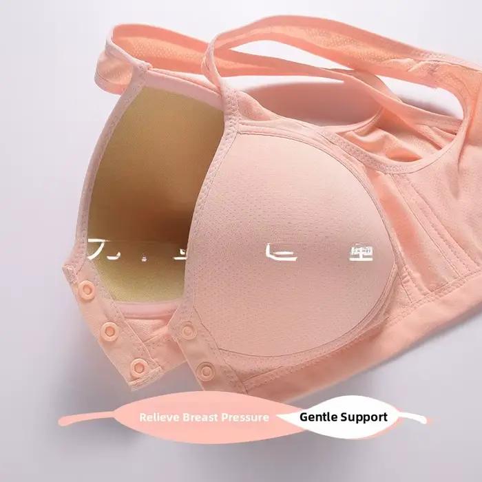 Soutien-gorge confortable en nylon à fermeture frontale pour femmes d'âge moyen et âgées
