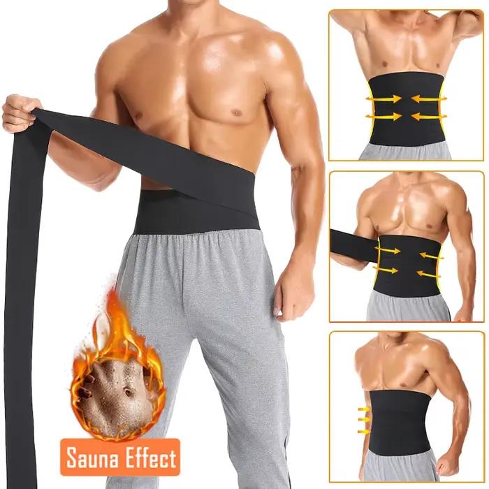 Minceur corps Shaper taille formateur enveloppement hommes ventre contrôle Corset néoprène graisse brûlure perte de poids Sauna sueur ceinture