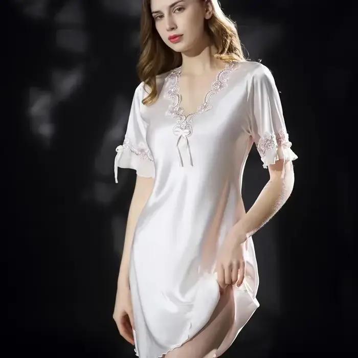 Chemise de nuit d'été pour femmes