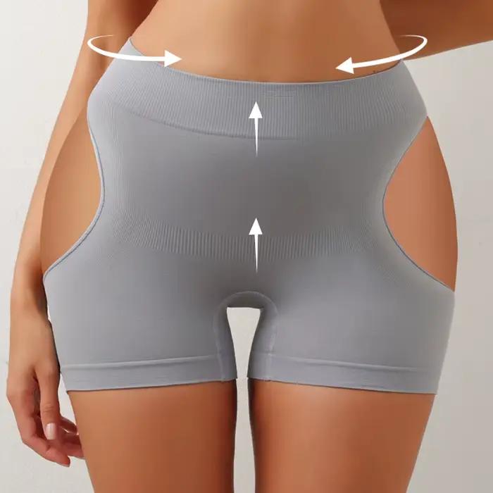 Femmes bout à bout Shapewear culottes montrer fesses corps Shaper hanche rehausseur ventre contrôle pantalon sans couture Shorts sous-vêtements amincissants