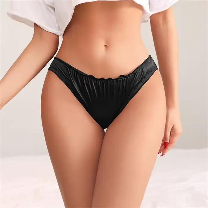 Culotte de lingerie féminine douce et super extensible en polyester pour femmes grandes tailles occassions spéciales