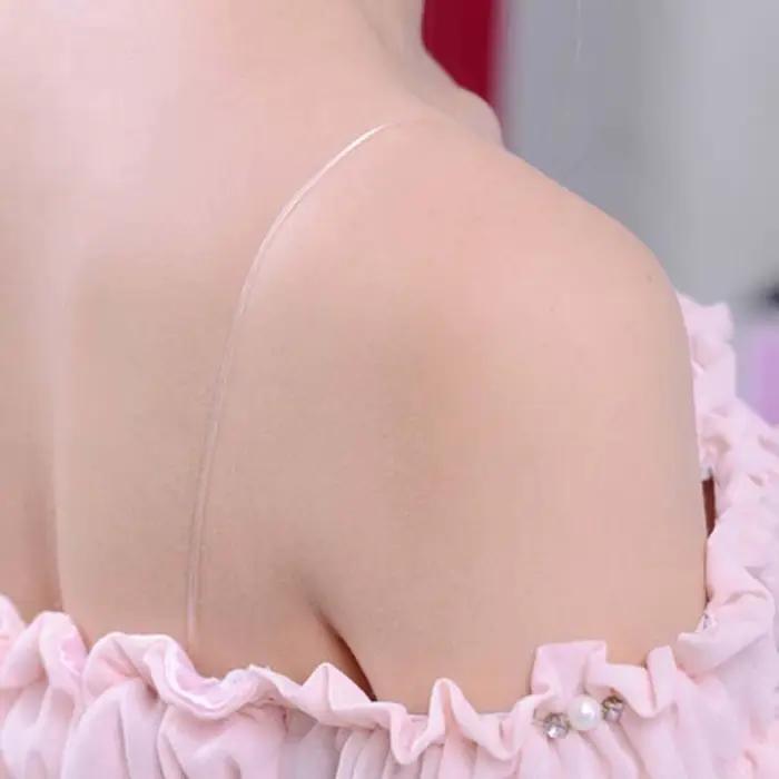 Accessoires écharpe élastique antidérapante bretelles fines sangle de soutien-gorge Invisible bretelles de soutien-gorge transparentes ceinture de soutien-gorge réglable