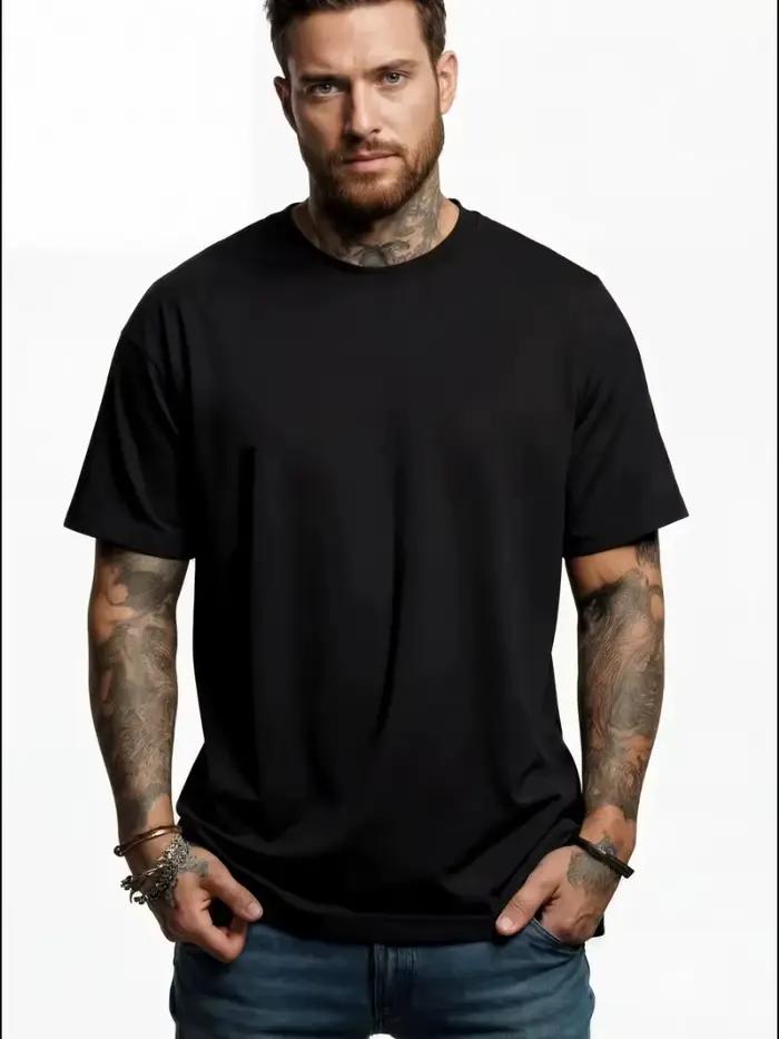 T-shirt drôle pour hommes avec motif 'Test d'alcool : Veuillez souffler' - T-shirt rétro pour hommes - T-shirt décontracté d'été pour hommes