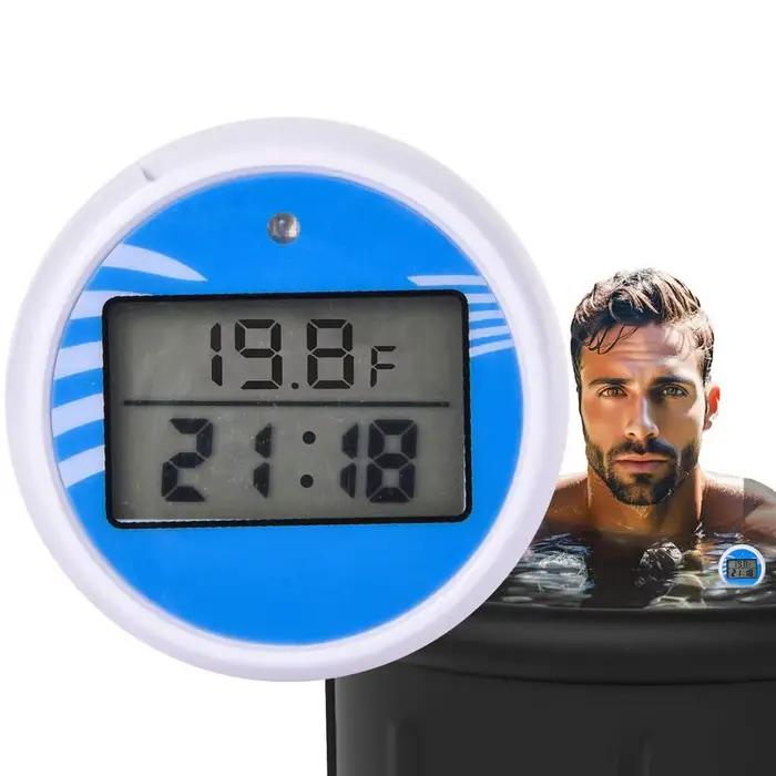 Thermomètres de bain de glace flottants étanches, thermomètres d'eau numériques, bain de glace, plongée froide, piscine