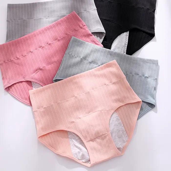 Culottes menstruelles taille haute respirantes avec poches pour femmes grandes tailles confortables libertés hygieniques occasions speciales
