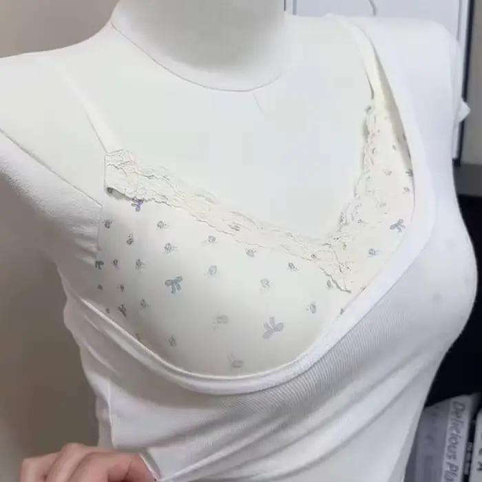 Lingerie française à imprimé floral pour femmes