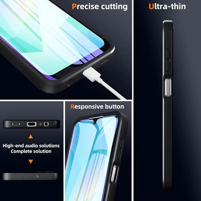 Étui de protection intégrale pour Samsung Galaxy A57 A37 A27 A17 5G A56 A36 A26 A16 5G A55 A35 A25 Housse de protection Funda Coque Capa