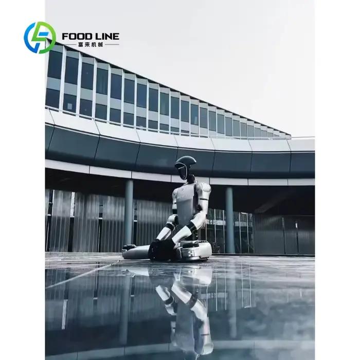 Robot bipède avancé personnalisé avec technologie d'équilibrage pour des mouvements complexes et des activités physiques