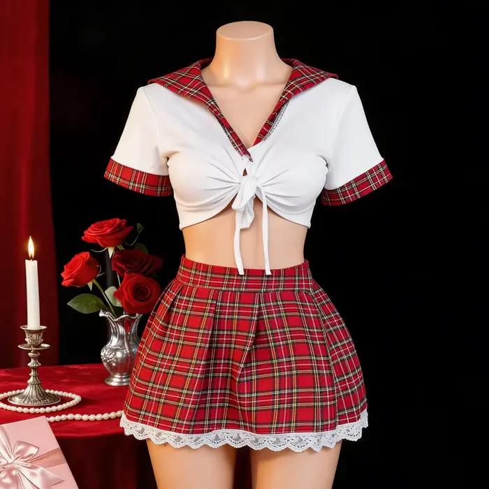 Lingerie rouge sexy pour femme