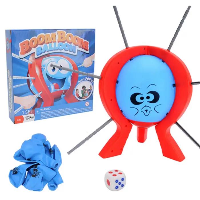 Ballon de boom passionnant, jeu de table, ballon éclatant pour accessoire de jeu de fête, punition de farces pour la famille et les enfants, cadeau d'anniversaire