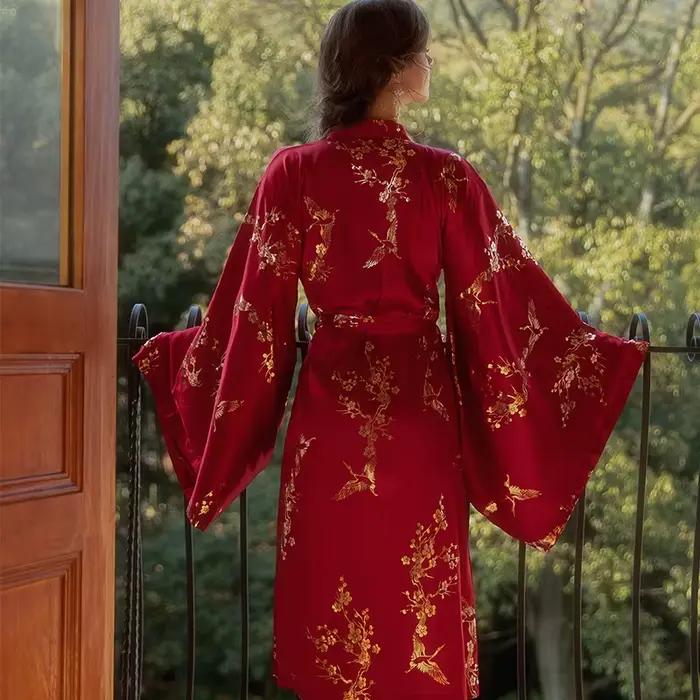 Robe Kimono de Luxe pour Femme