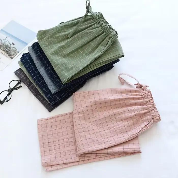 Pantalon de pyjama en coton pour femmes