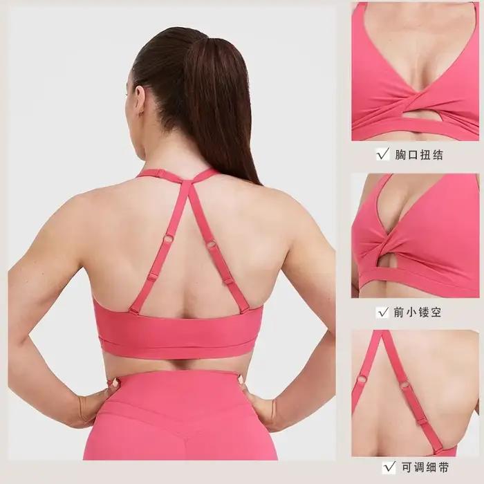 Soutien-gorge sport absorbant les chocs pour femmes