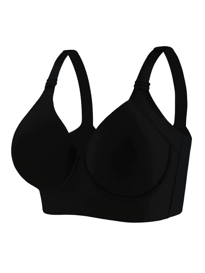Soutien-gorge côtelé lisse taille européenne
