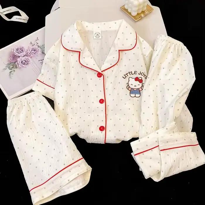 Adorable ensemble pyjama trois pièces HELLO KITTY