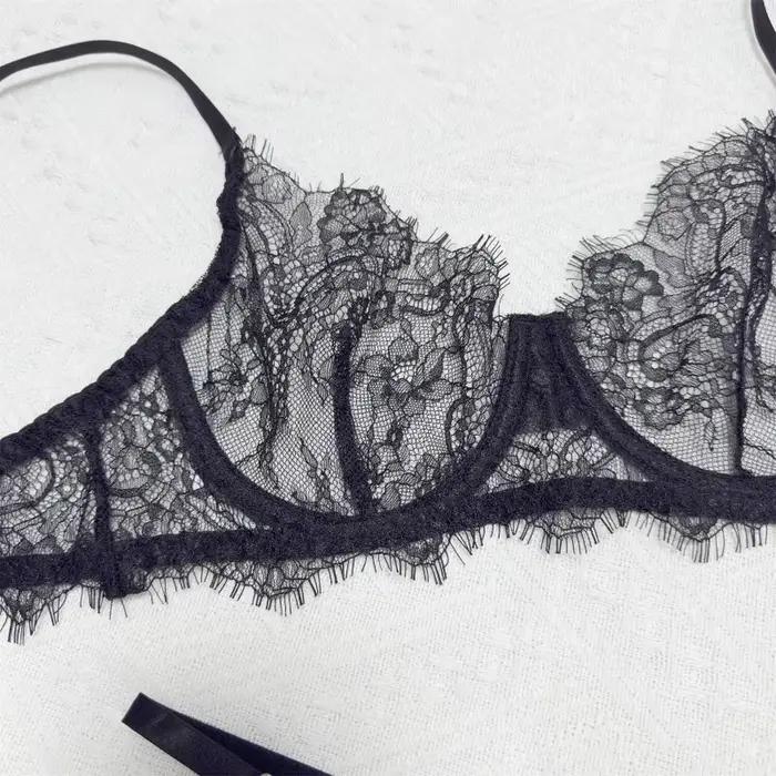 2025 Sexy pure dentelle cils Unline une couche