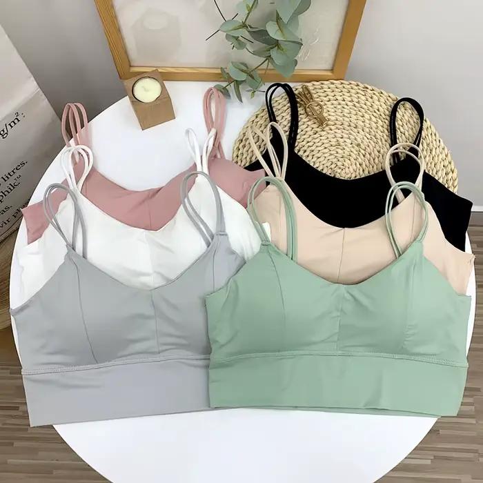 Soutien-gorge d'été en soie glacée