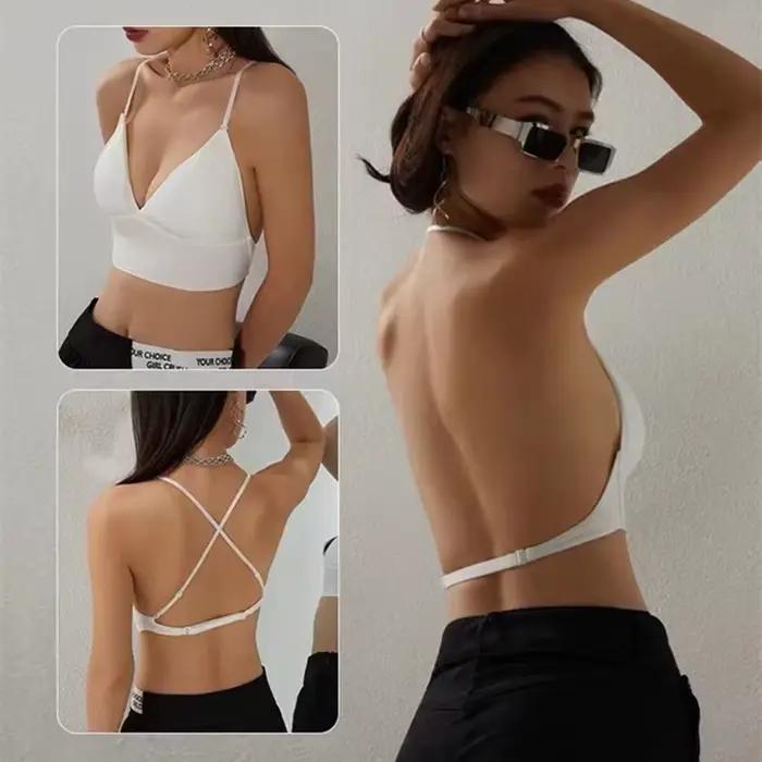 Soutien-gorge sexy dos nu pour femmes