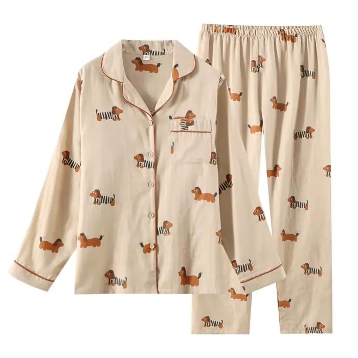 Pyjama en coton pour couple