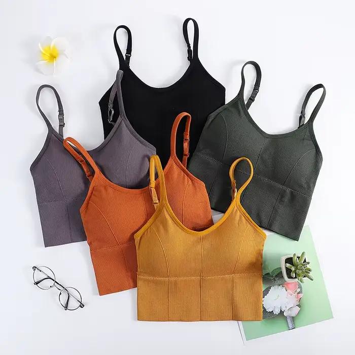 Soutien-gorge push-up rembourré sans couture pour femme