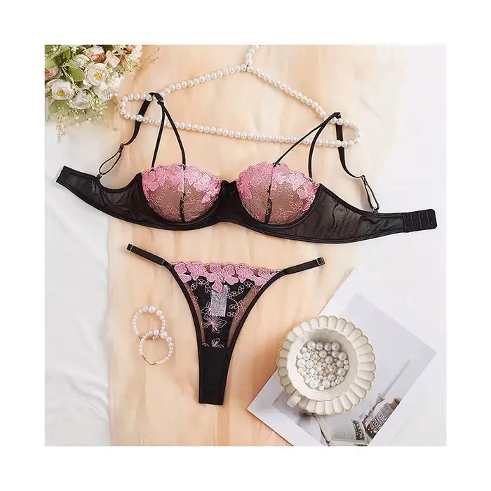 Sous-vêtements sexy en dentelle pour femmes