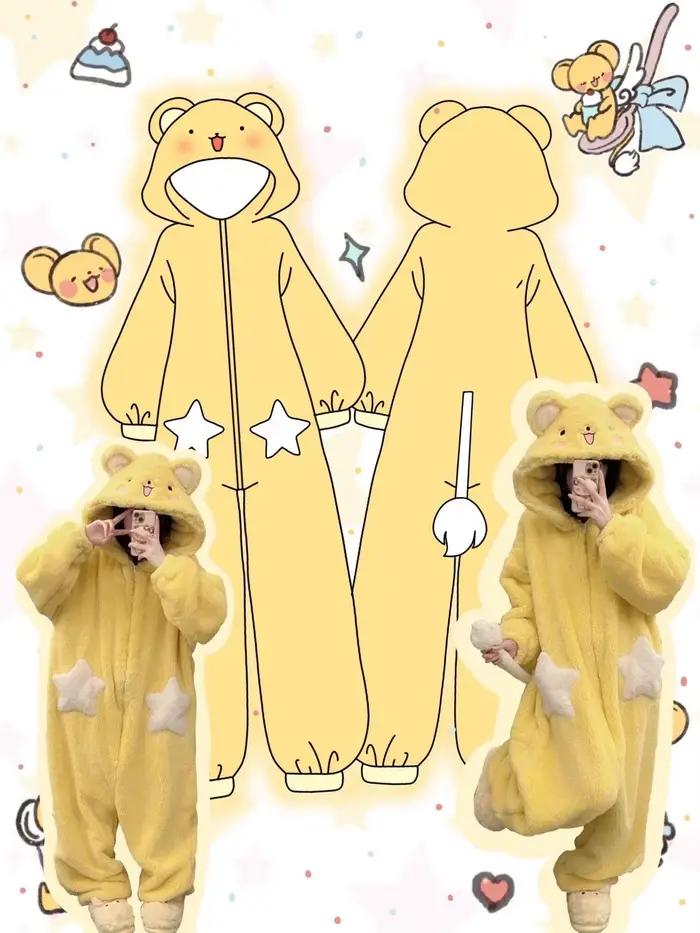 Combinaison d'hiver à capuche Kigurumi licorne pour femme