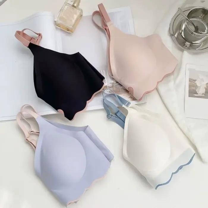 Soutien-gorge sans fil ajusté effet push-up