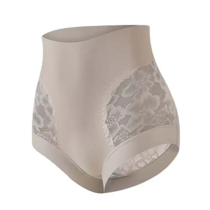 Dentelle fleurs post-partum corps Shaper taille haute Shapewear sans couture caleçon ventre contractant taille formateur bout à bout slips
