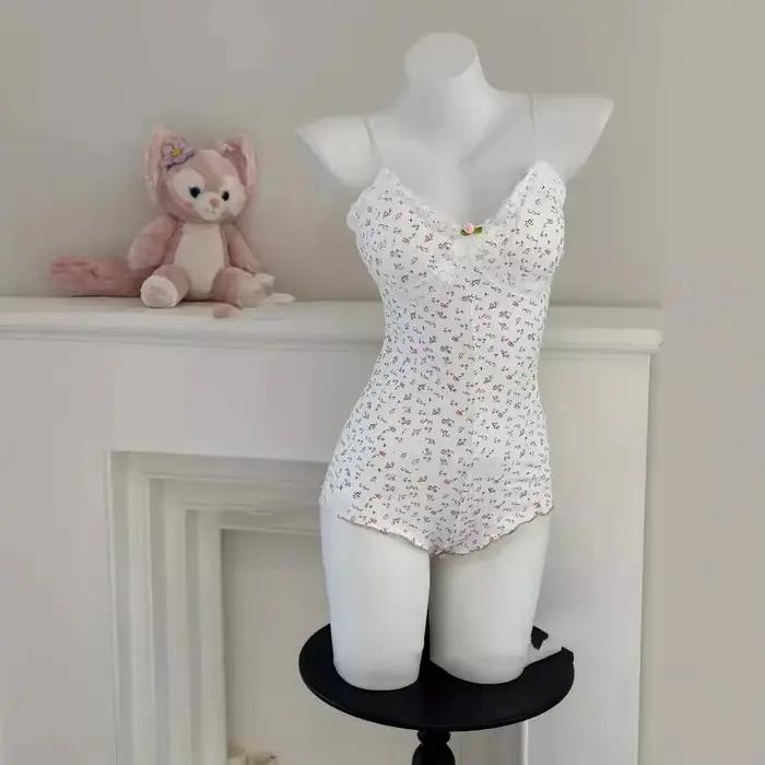 Body sexy pour femme à imprimé floral