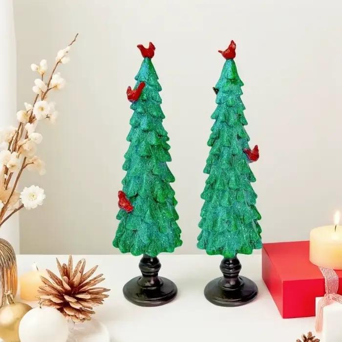 Décoration d'arbre de noël, ornements de bureau pour la maison, accessoires de décoration de scène d'ambiance de noël, cadeaux de vacances