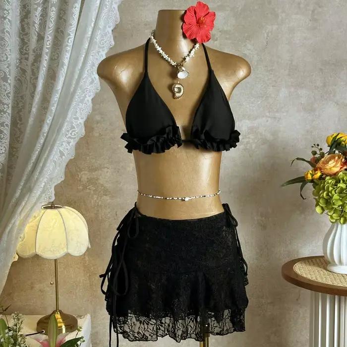 Ensemble de bikinis triangle pour femmes