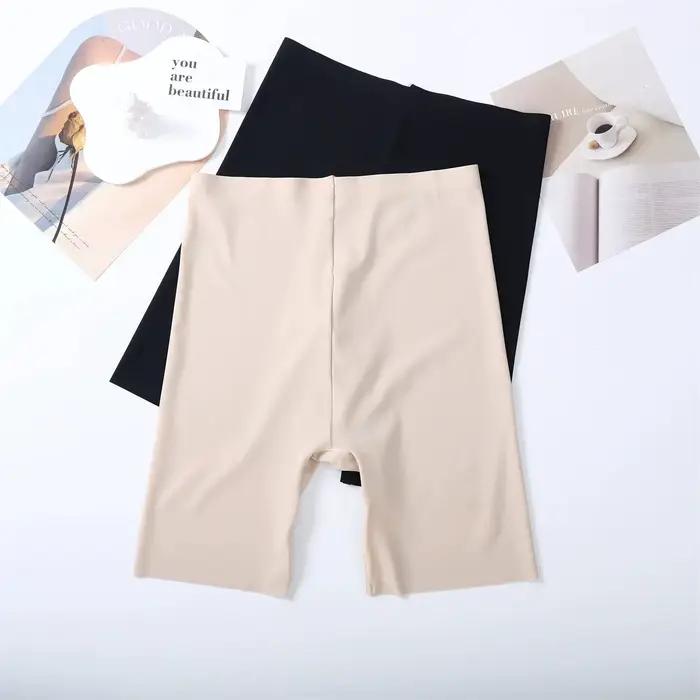 Shorty taille haute sans couture pour femme