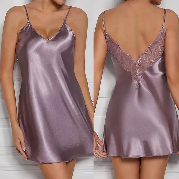 Chemise de nuit Sexy pour femmes