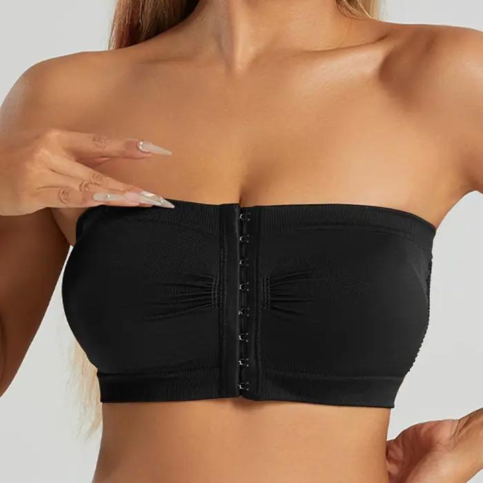 Soutien-gorge sans bretelles ZOMAXIUJEE pour femmes, soutien doux, invisible, confortable et polyvalent pour toutes les occasions