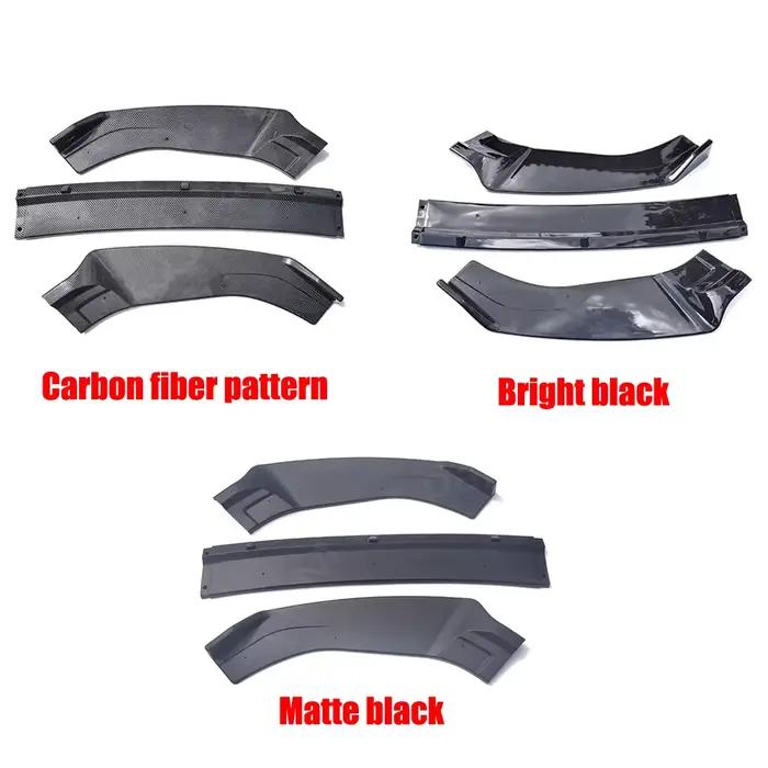 Pour Golf 7 7.5 MK7 MK7.5 GTI GTD R-Line 2012-2020 Maxton Style séparateur de pare-chocs avant lèvre diffuseur corps Kit becquet garde