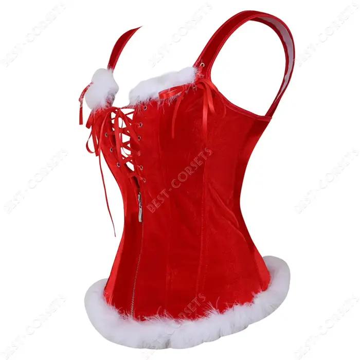 Hauts Corset rouge pour femmes