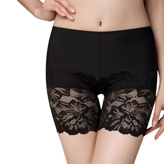 culotte sous-vêtements doux slips Invisible sans couture slip culotte sécurité pantalon court pour robe
