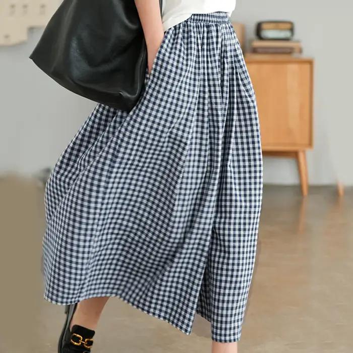 Pantalon Culotte Taille Haute Plissée