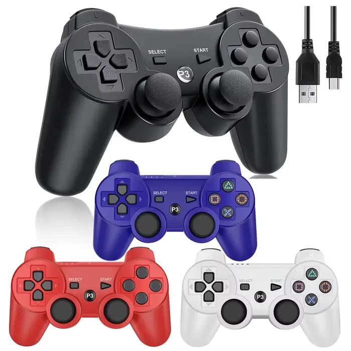 Manette sans fil Bluetooth pour console Sony PlayStation 3, compatible avec le contrôleur SIXAXIS de Sony.