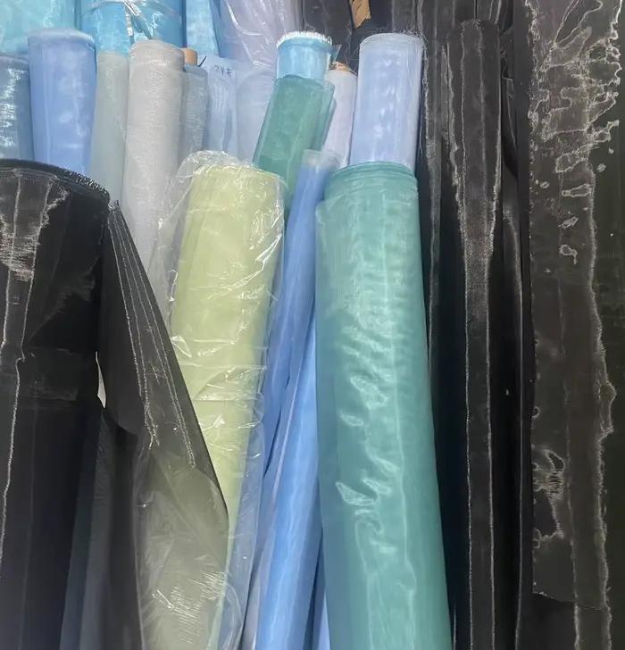 Tissu en maille résistante pour corset, tissu de corseterie non extensible, maille douce et robuste pour corset, tissu en maille Power Net, tissu de couture pour corset
