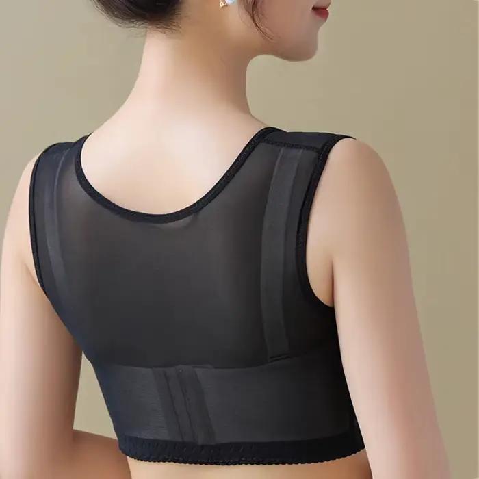 Corset Modelant le Corps Invisible pour Femme, Soutien-Gorge de Posture Poitrine, Ceinture Dorsale, Attelle de Soutien Initiée, Ration de Posture pour la Santé